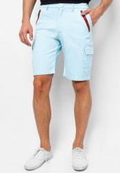 Contrast Zip Shorts