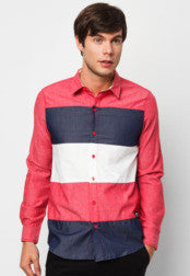 Colour Block Shirt