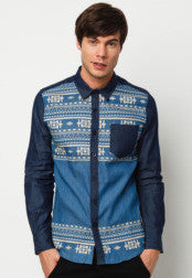 Aztec Print Shirt