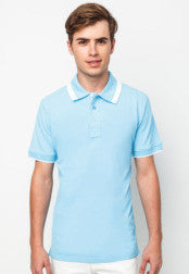 Tipped Collar Polo Tee