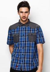 Plaid Short Sleeve Shirt