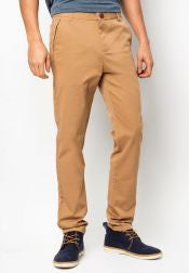 Basic Plain Khaki Pants