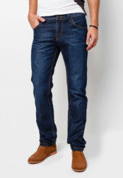 Plain Regular Cut Jeans