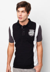 Grayscale Polo Tee