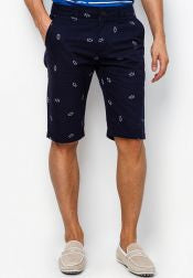 Shark Print Casual Shorts