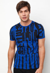 Contrast Print T-Shirt