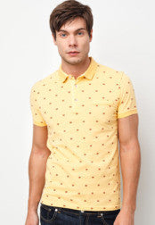 Printed Polo Tee