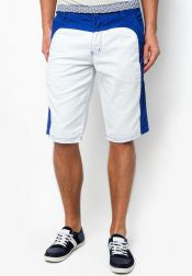 Contrasting Panel Shorts