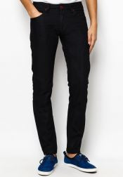 Contrast Hardware Jeans