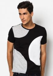 Circular Panel T-Shirt