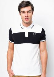 Paneled Polo Tee