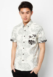 Short Sleeve Floral Shirt