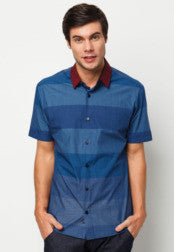 Mini Check Print Short Sleeve Shirt