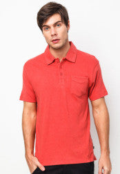 Short Sleeve Sunset Jersey Polo