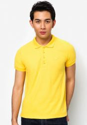 Polo Tee With Chinese Buttons