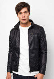 PU Zip Pocket Jacket