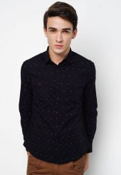 Speckled Long Sleeve Shirt