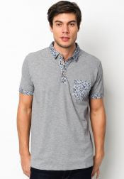 Paisley Print Polo Shirt