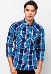 Check Print Long Sleeve Shirt