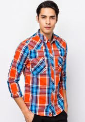 Check Print Long Sleeve Shirt