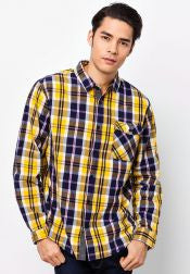 Check Print Long Sleeve Shirt