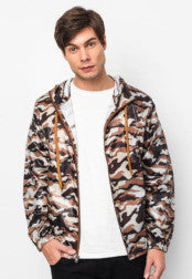 Camo Windbreaker